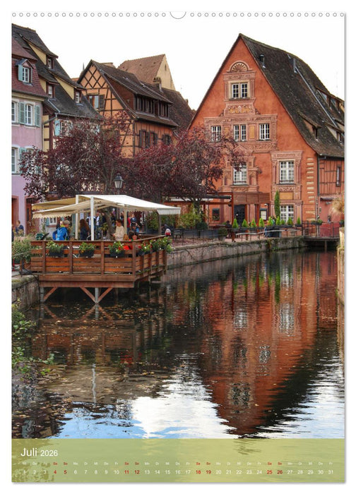 Reise durchs Elsass (CALVENDO Premium Wandkalender 2026)