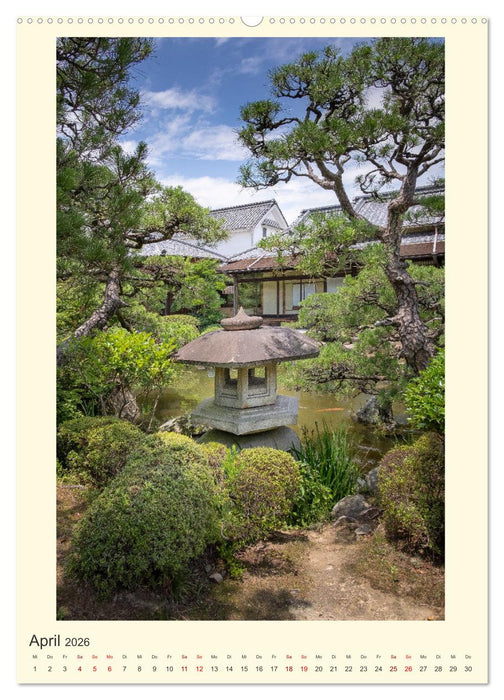 Japan - eine Sommerreise durch die Zeit (CALVENDO Premium Wandkalender 2026)