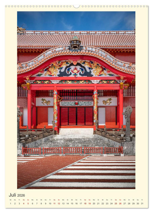 Japan - eine Sommerreise durch die Zeit (CALVENDO Premium Wandkalender 2026)