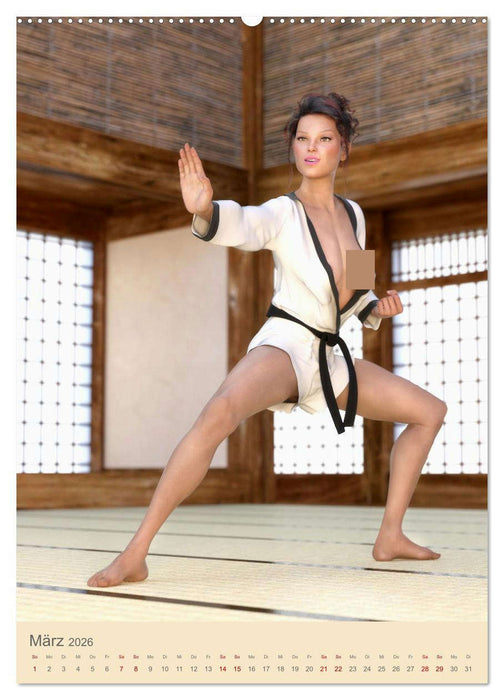 Pin Up Sport (CALVENDO Wandkalender 2026)