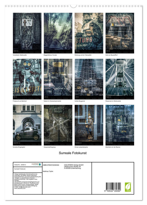 Surreale Fotokunst (CALVENDO Premium Wandkalender 2026)