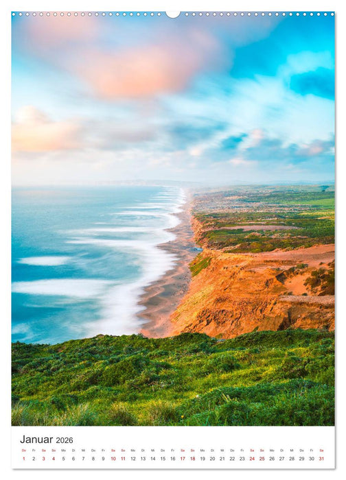 Kalifornien - Traumstrände, Weltstädte und unberührte Natur (CALVENDO Wandkalender 2026)