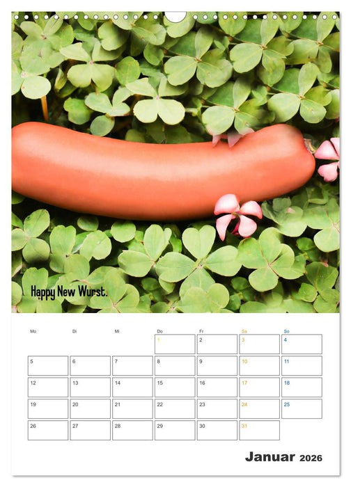 Ist mir Wurst Kalender (CALVENDO Wandkalender 2026)