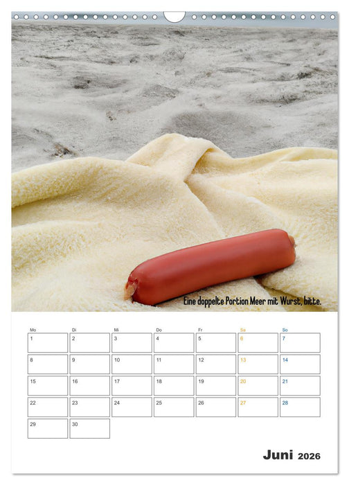 Ist mir Wurst Kalender (CALVENDO Wandkalender 2026)