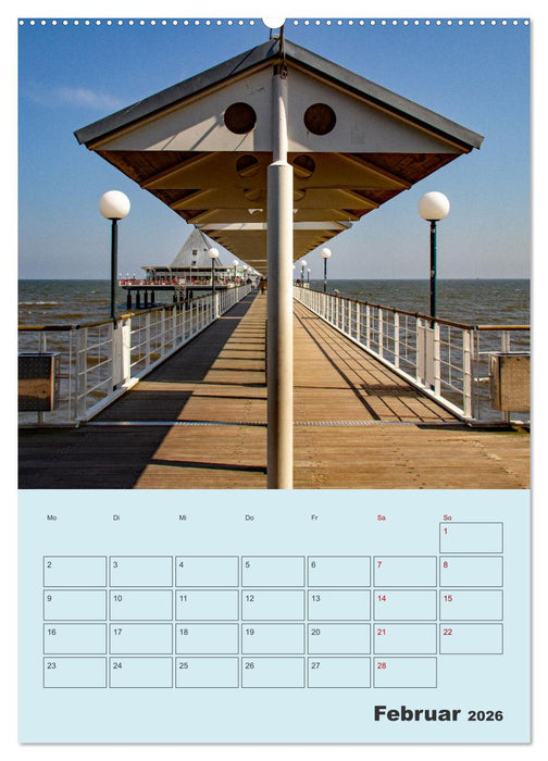 Kaiserbäder auf Usedom (CALVENDO Premium Wandkalender 2026)