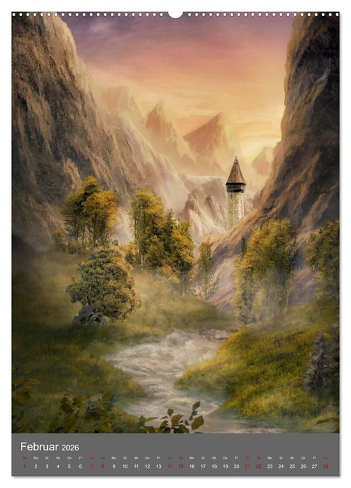 Das Grenzland (CALVENDO Premium Wandkalender 2026)