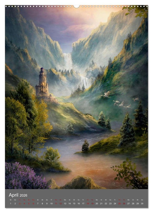 Das Grenzland (CALVENDO Premium Wandkalender 2026)