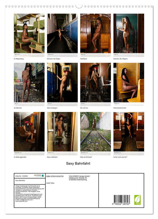 Sexy Bahnfahrt (CALVENDO Premium Wandkalender 2026)
