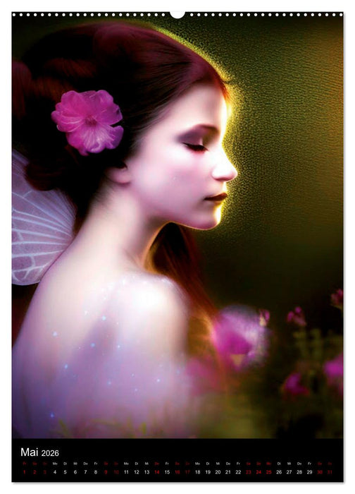 Auroras zauberhafte Schwestern (CALVENDO Premium Wandkalender 2026)