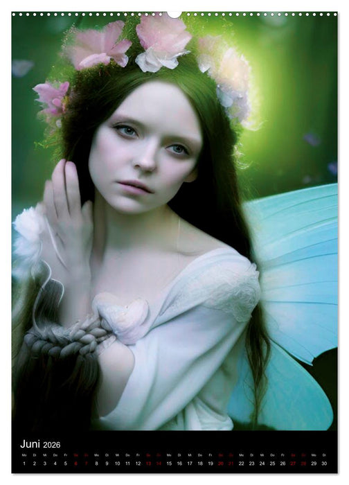 Auroras zauberhafte Schwestern (CALVENDO Premium Wandkalender 2026)