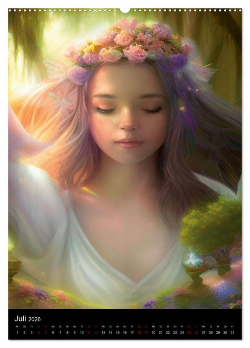 Auroras zauberhafte Schwestern (CALVENDO Premium Wandkalender 2026)