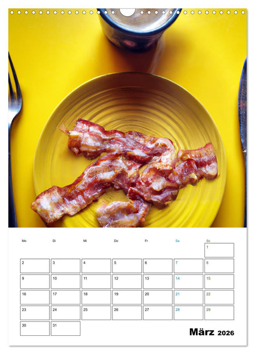 Bacon Kalender - Wir lieben Bacon (CALVENDO Wandkalender 2026)