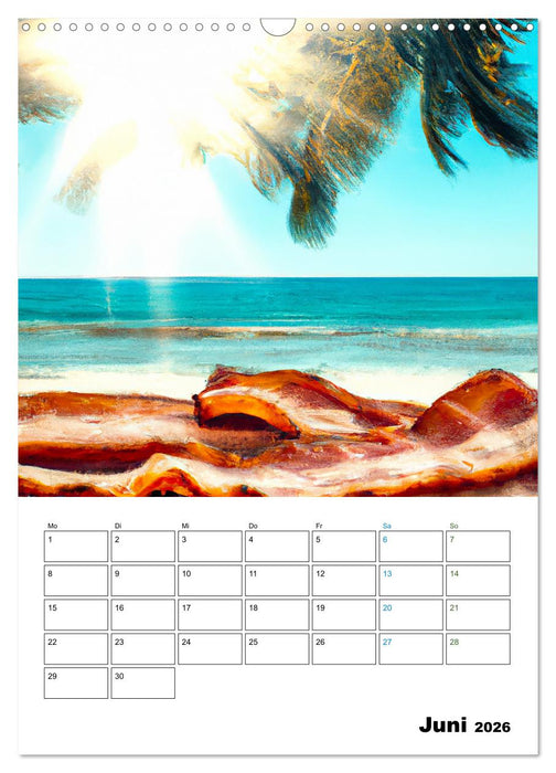 Bacon Kalender - Wir lieben Bacon (CALVENDO Wandkalender 2026)