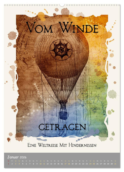 UTOPIA - versunken in Raum und Zeit (CALVENDO Premium Wandkalender 2026)