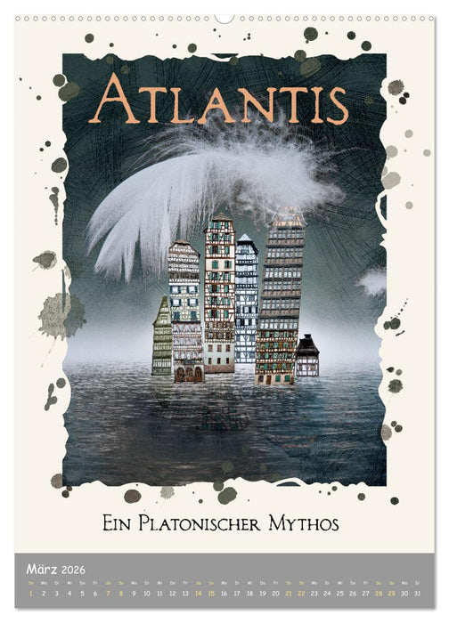 UTOPIA - versunken in Raum und Zeit (CALVENDO Premium Wandkalender 2026)