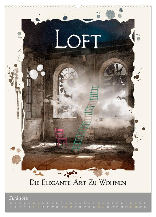 UTOPIA - versunken in Raum und Zeit (CALVENDO Premium Wandkalender 2026)