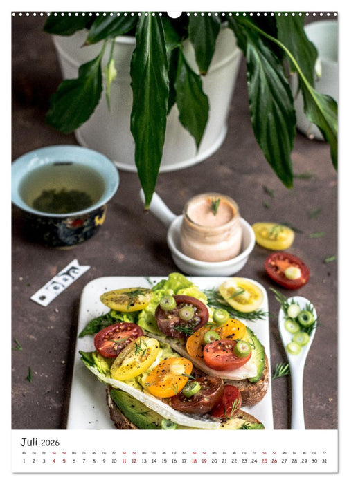 Kräuterküche - Pikante Stilleben aus der Gewürzküche (CALVENDO Premium Wandkalender 2026)