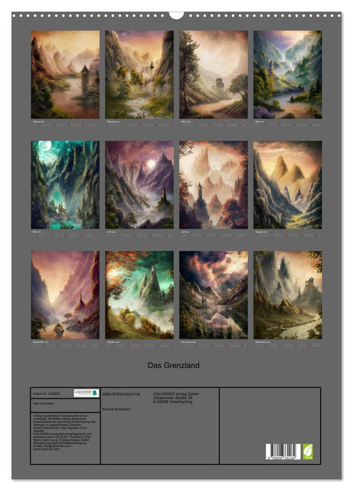 Das Grenzland (CALVENDO Wandkalender 2026)