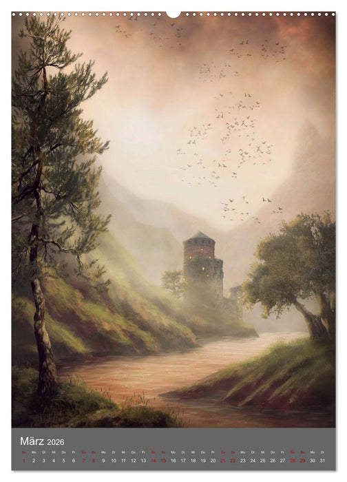 Das Grenzland (CALVENDO Wandkalender 2026)