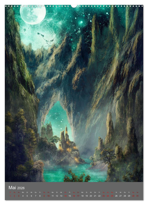 Das Grenzland (CALVENDO Wandkalender 2026)