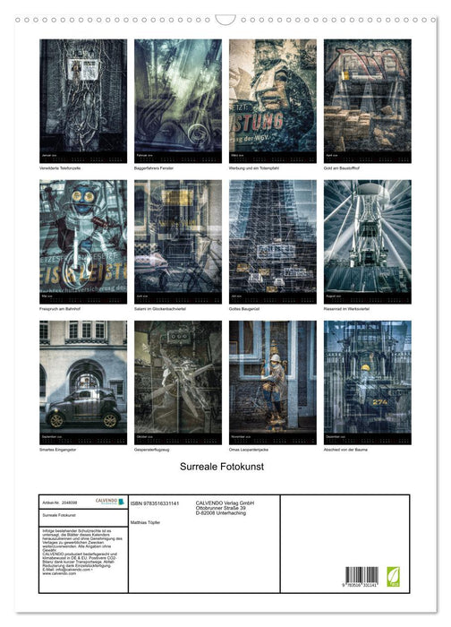 Surreale Fotokunst (CALVENDO Wandkalender 2026)