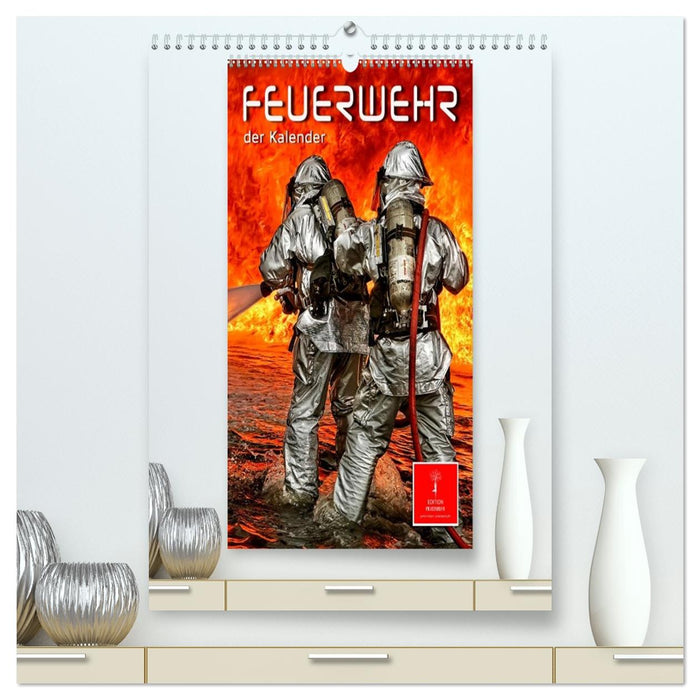 Feuerwehr - der Kalender (CALVENDO Premium Wandkalender 2026)