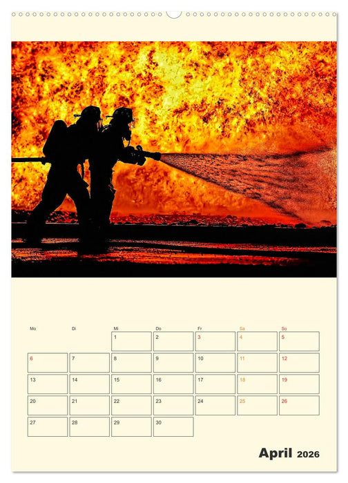 Feuerwehr - der Kalender (CALVENDO Premium Wandkalender 2026)