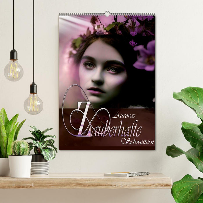 Auroras zauberhafte Schwestern (CALVENDO Wandkalender 2026)