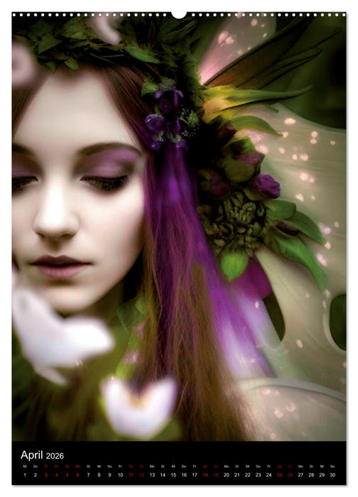 Auroras zauberhafte Schwestern (CALVENDO Wandkalender 2026)