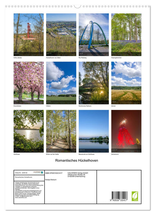 Romantisches Hückelhoven (CALVENDO Premium Wandkalender 2026)