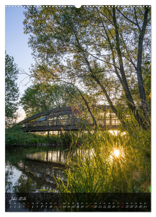 Romantisches Hückelhoven (CALVENDO Premium Wandkalender 2026)