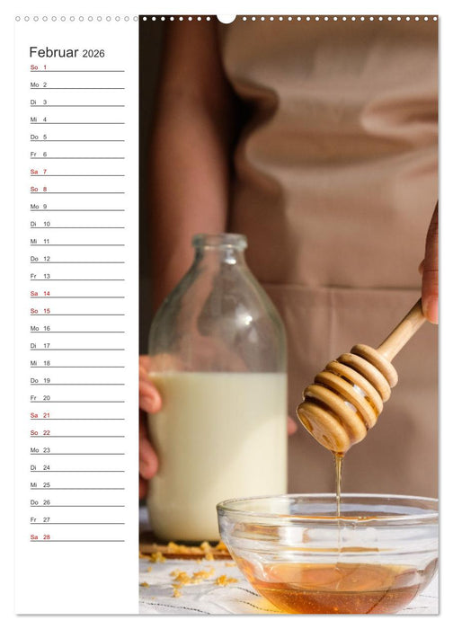 Naturheilmittel Honig - Kalender & Terminplaner (CALVENDO Premium Wandkalender 2026)