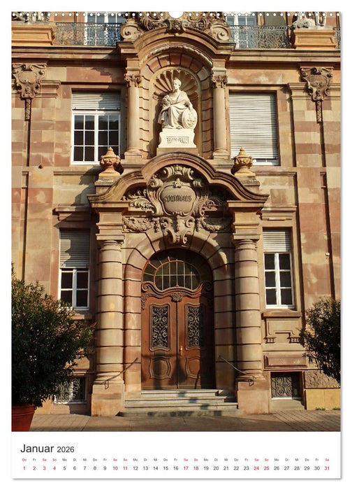 Speyer-Rund um die Maximilianstraße (CALVENDO Wandkalender 2026)