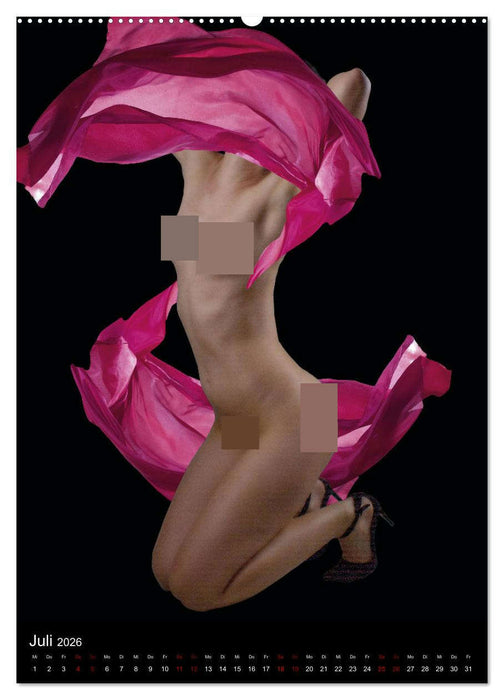 Anonymer Akt (CALVENDO Premium Wandkalender 2026)