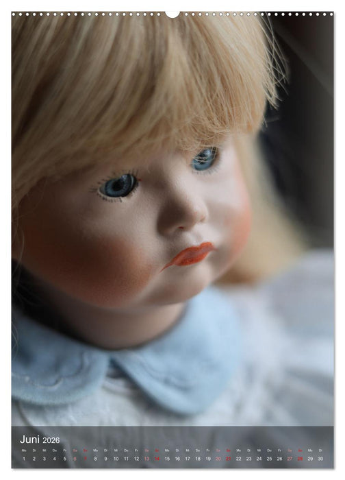 Puppen-Gesichter (CALVENDO Wandkalender 2026)