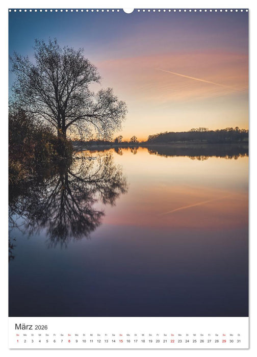 Münster - stimmungsvoll und harmonisch (CALVENDO Premium Wandkalender 2026)