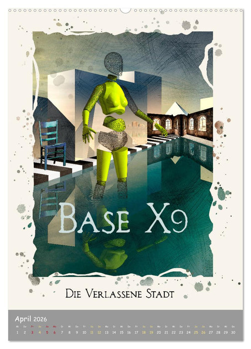 UTOPIA - versunken in Raum und Zeit (CALVENDO Wandkalender 2026)