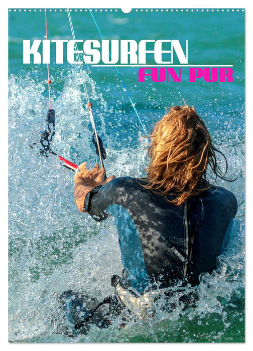 Kitesurfen - Fun pur (CALVENDO Wandkalender 2026)