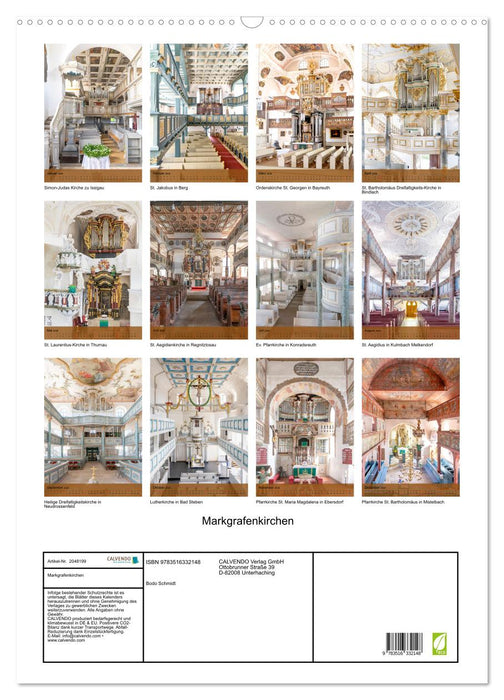 Markgrafenkirchen (CALVENDO Wandkalender 2026)