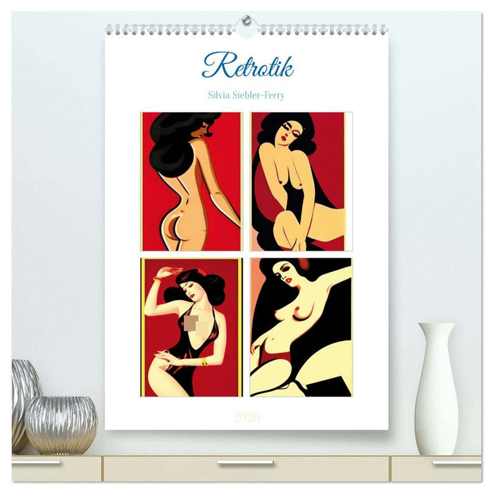 Retrotik (CALVENDO Premium Wandkalender 2026)