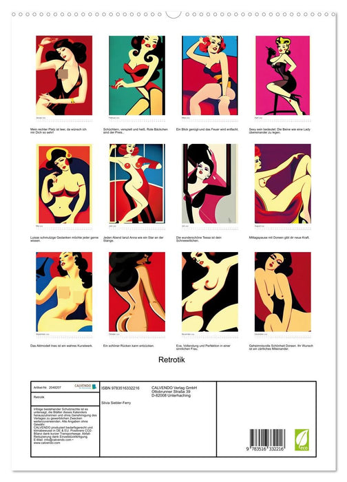 Retrotik (CALVENDO Premium Wandkalender 2026)