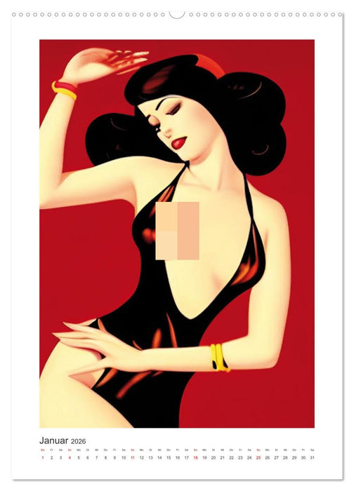 Retrotik (CALVENDO Premium Wandkalender 2026)