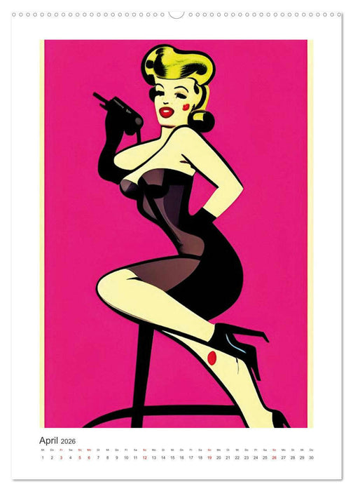 Retrotik (CALVENDO Premium Wandkalender 2026)