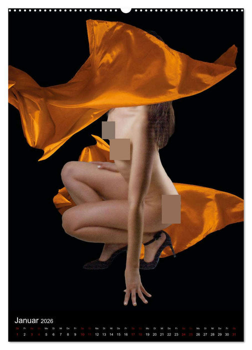 Anonymer Akt (CALVENDO Wandkalender 2026)