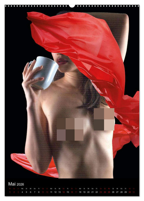 Anonymer Akt (CALVENDO Wandkalender 2026)