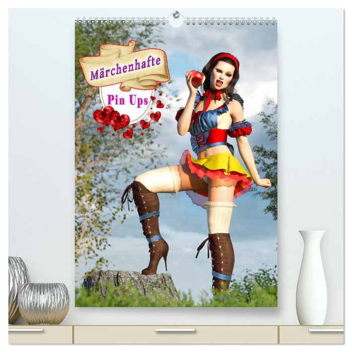 Märchenhafte Pin Ups (CALVENDO Premium Wandkalender 2026)