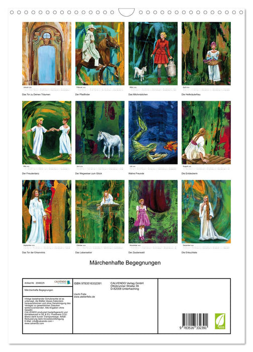 Märchenhafte Begegnungen (CALVENDO Wandkalender 2026)