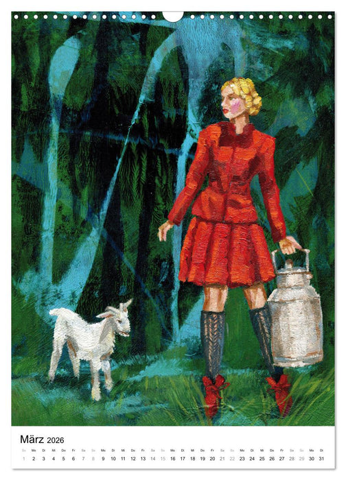 Märchenhafte Begegnungen (CALVENDO Wandkalender 2026)