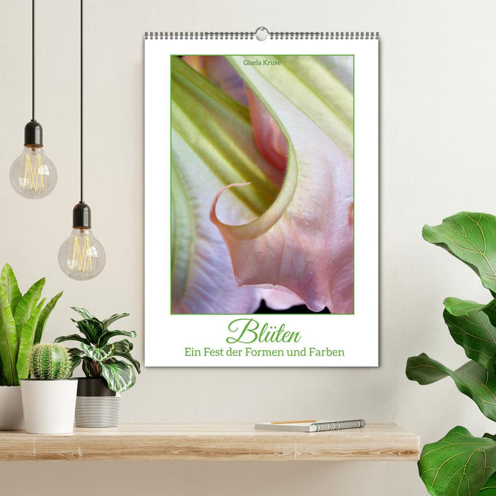 Blüten - Ein Fest der Formen und Farben (CALVENDO Wandkalender 2026)