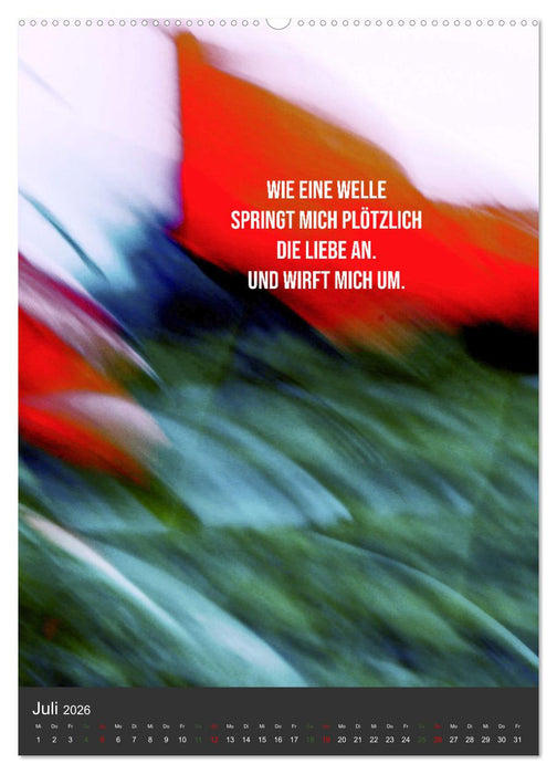 AugenweiTe Bilder.Texte.Inspirationen (CALVENDO Premium Wandkalender 2026)